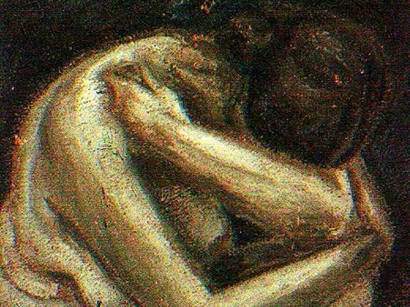 1895-Herminia Arrate Ramírez - Figura rannicchiata